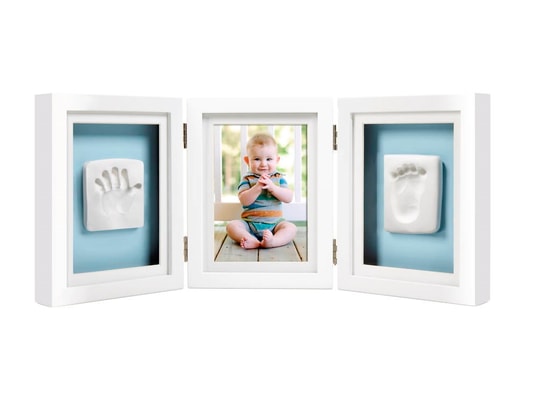 Baby Art Family Touch, Cadre Transparent pour Empreintes de Mains