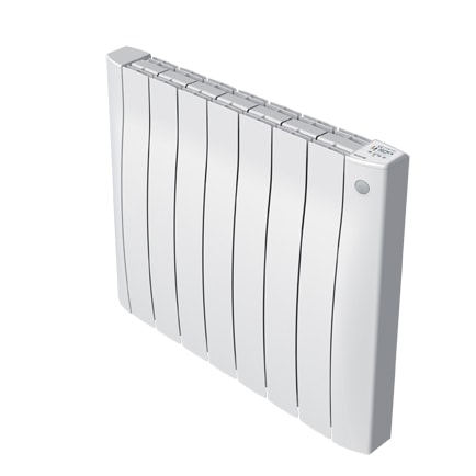 Radiateur électrique à inertie fluide Galbe Verno - Blanc - 1500W