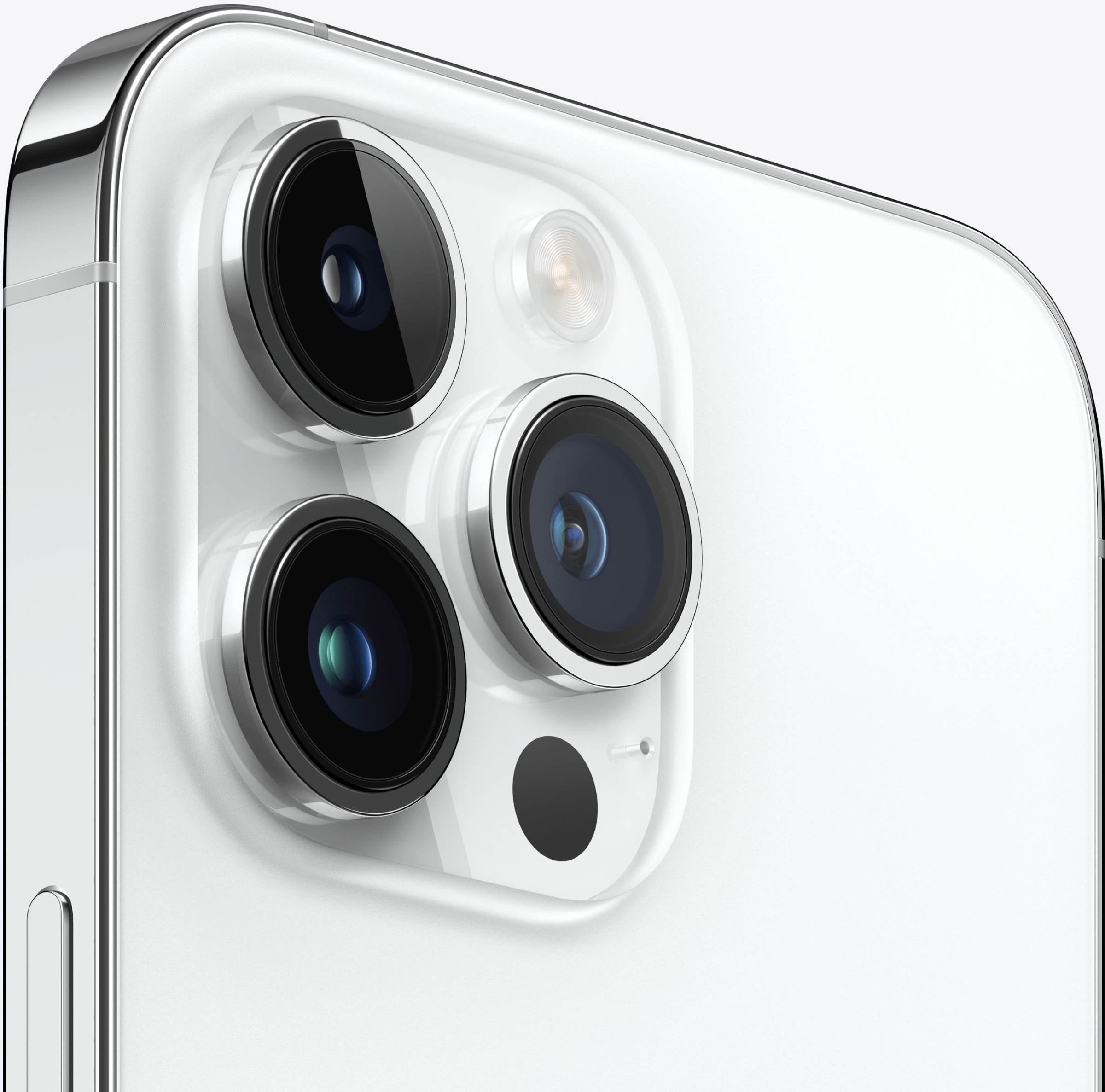 Protection d'Objectif d'Appareil photo IPhone 14 Pro Max – Blanc/Silver –  Téléphones.MA