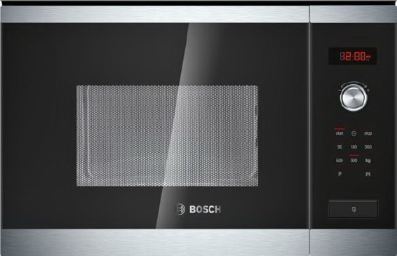 bosch micro-ondes encastrable 25l 900w blanc bfl550mw0 série