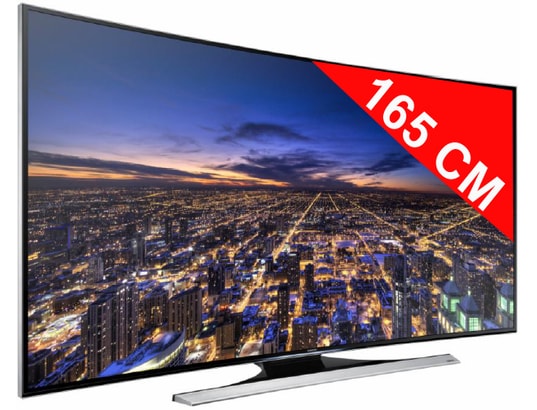 SAMSUNG UE65HU8200 (incurvé) - TV LED 4K incurvé 3D 165 cm