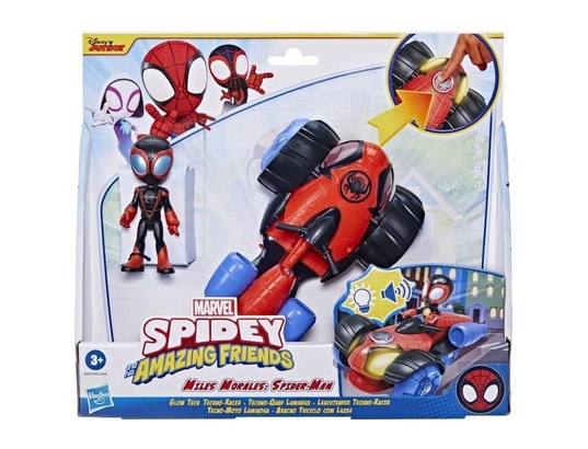 Jeu Figurine Voiture Spidey Spiderman Pizzeria Jouet pour Enfants