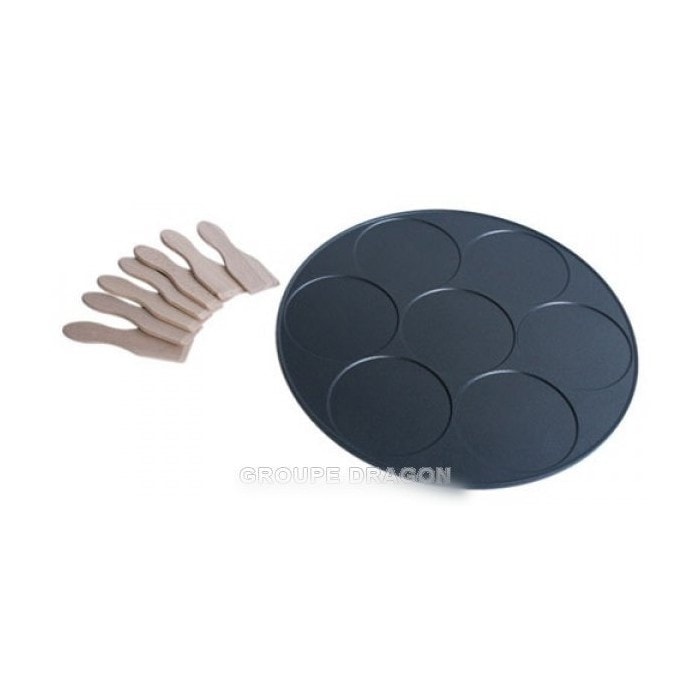 LAGRANGE Pas Cher Plaque 7 minicrêpes pour crêpière lagrange