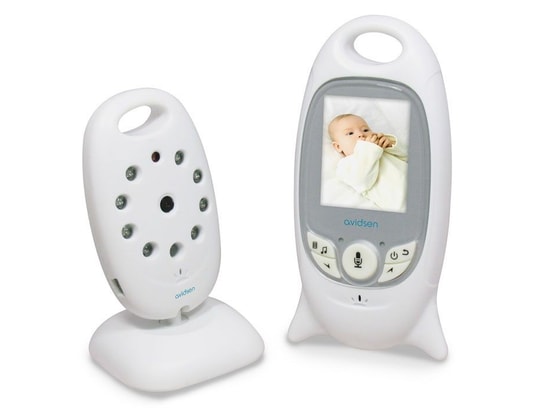 Babyphone nomade blanc moniteur bébé avec interphone
