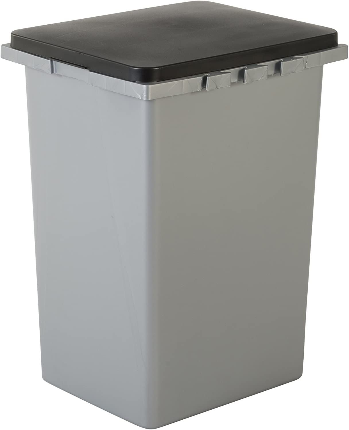 Clips avec vis pour poubelle Built-in Kit de 4, 2x18 litres - Grey