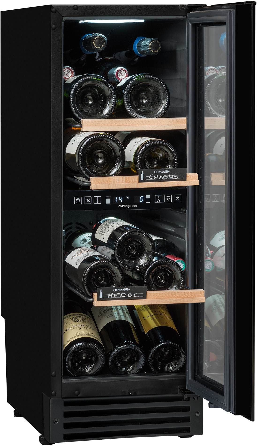 Cave à vin encastrable de service AVINTAGE AVU27TDZB1, Cave de service