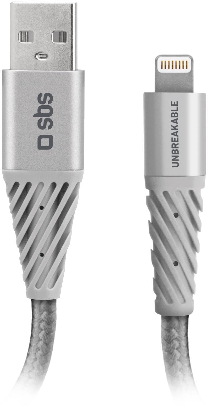 Câble USB SBS Câble ultrarésistant en fibre Usb-Lightning / 1.5m Pas Cher 