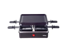 Appareil raclette-gril électrique 4 poêlons 750 W Naturamix - www