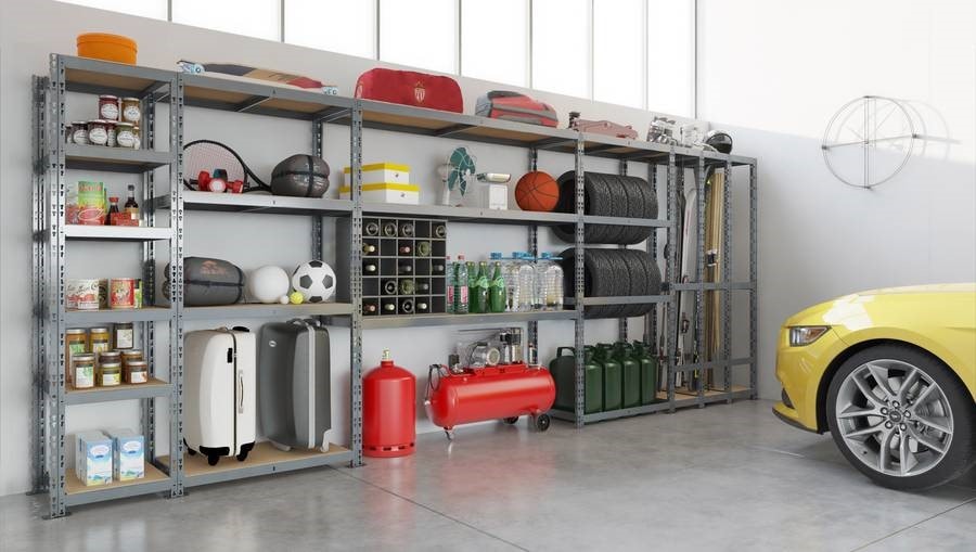 Modulö Storage Concept rangement de garage - longueur 290 cm - 9 pl