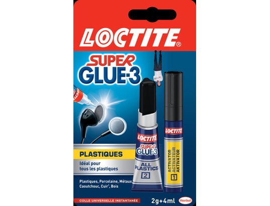 LOCTITE - Super Glue 3 - 2 x 3 g LOCTITE Pas Cher 