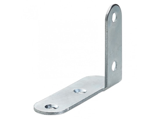 Lot De 4 Équerres De Cadre 60x60 Mm - Acier Zingué - Pour Portes, Fenêtres