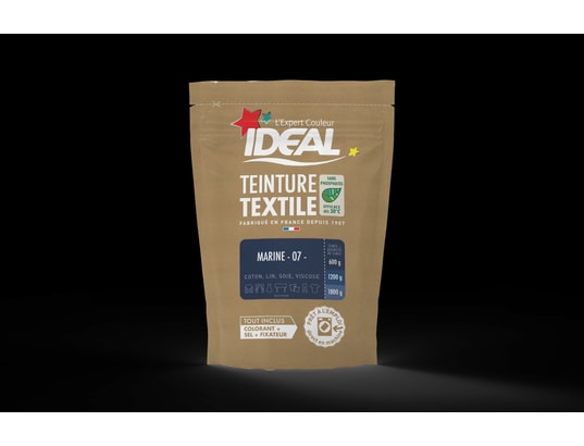 IDEAL - Teinture textile ideal bleu marine 0.35 kilogramme