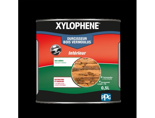 Traitement du bois meuble xylophene vermoulus 25 ans, 0.5 l XYLOPHENE Pas  Cher 