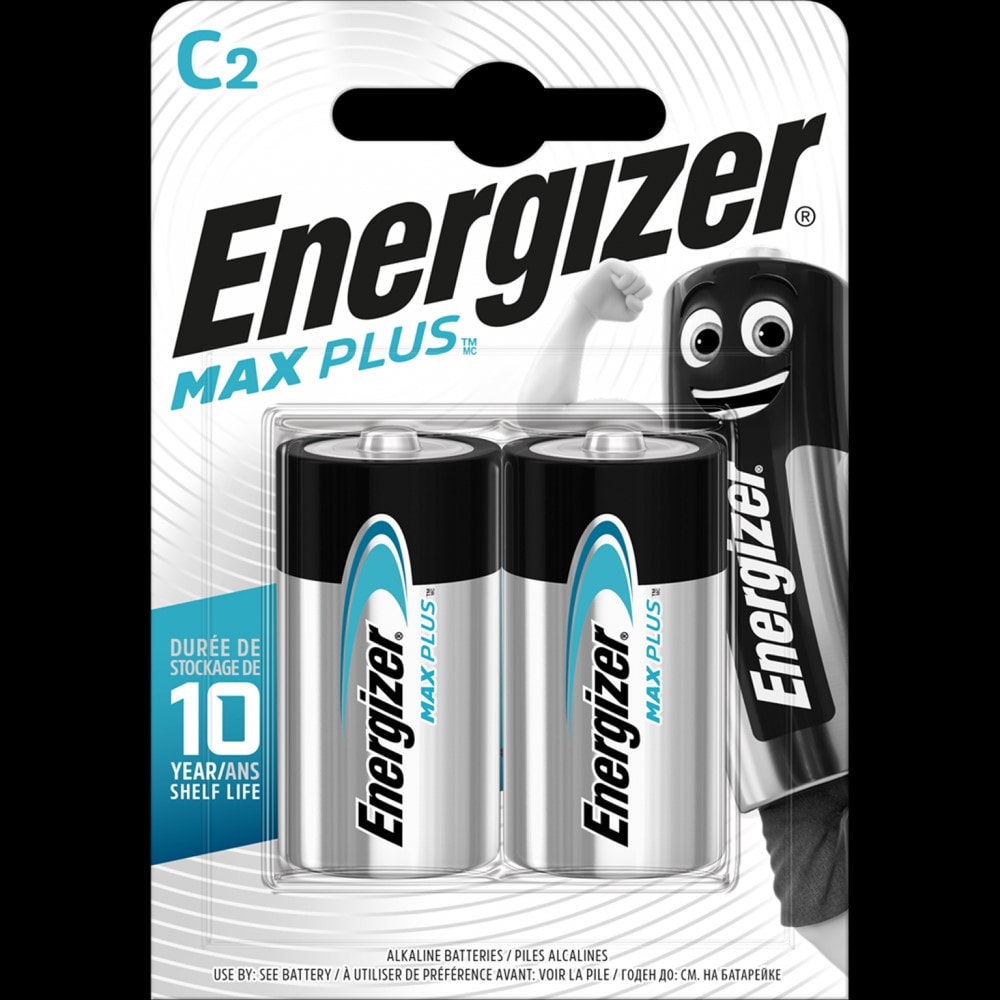 Energizer Pile C, Energizer Max, Lot de 2 piles