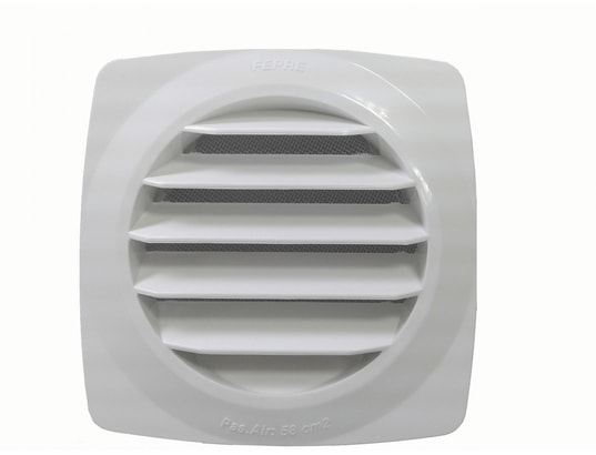 Grille D'aération Extérieure Ovale En ABS - Référence Rimor 1Mda080001 - Pour Camping-car, Fourgon - Neuf