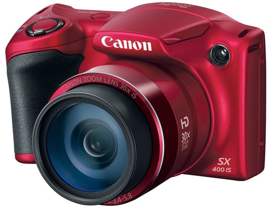 CANON - Appareil photo numérique bridge PowerShot SX400 IS rouge