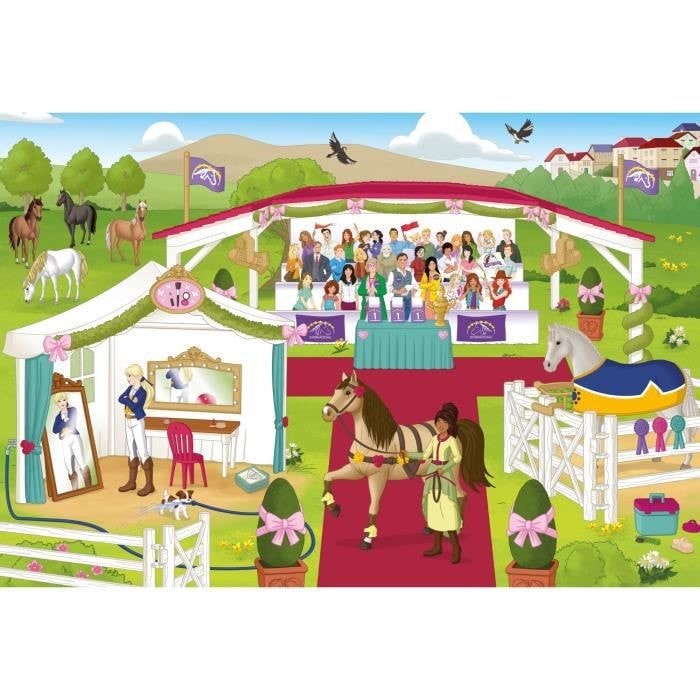 Schmidt - Playmobil, coffret de puzzles 2x60, 2x100 pièces - Puzzle - Achat  & prix