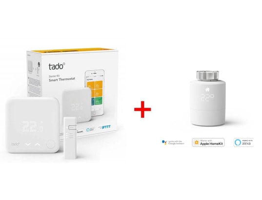 Thermostat intelligent TADO TADO-STARTERKIT+ V3P-SRT01-TC-ML Pas