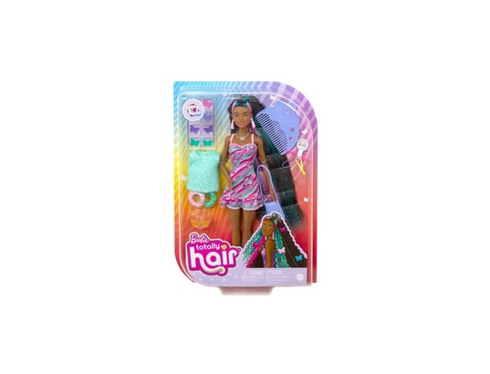 Barbie - barbie ultra chevelure a coiffer, poupees
