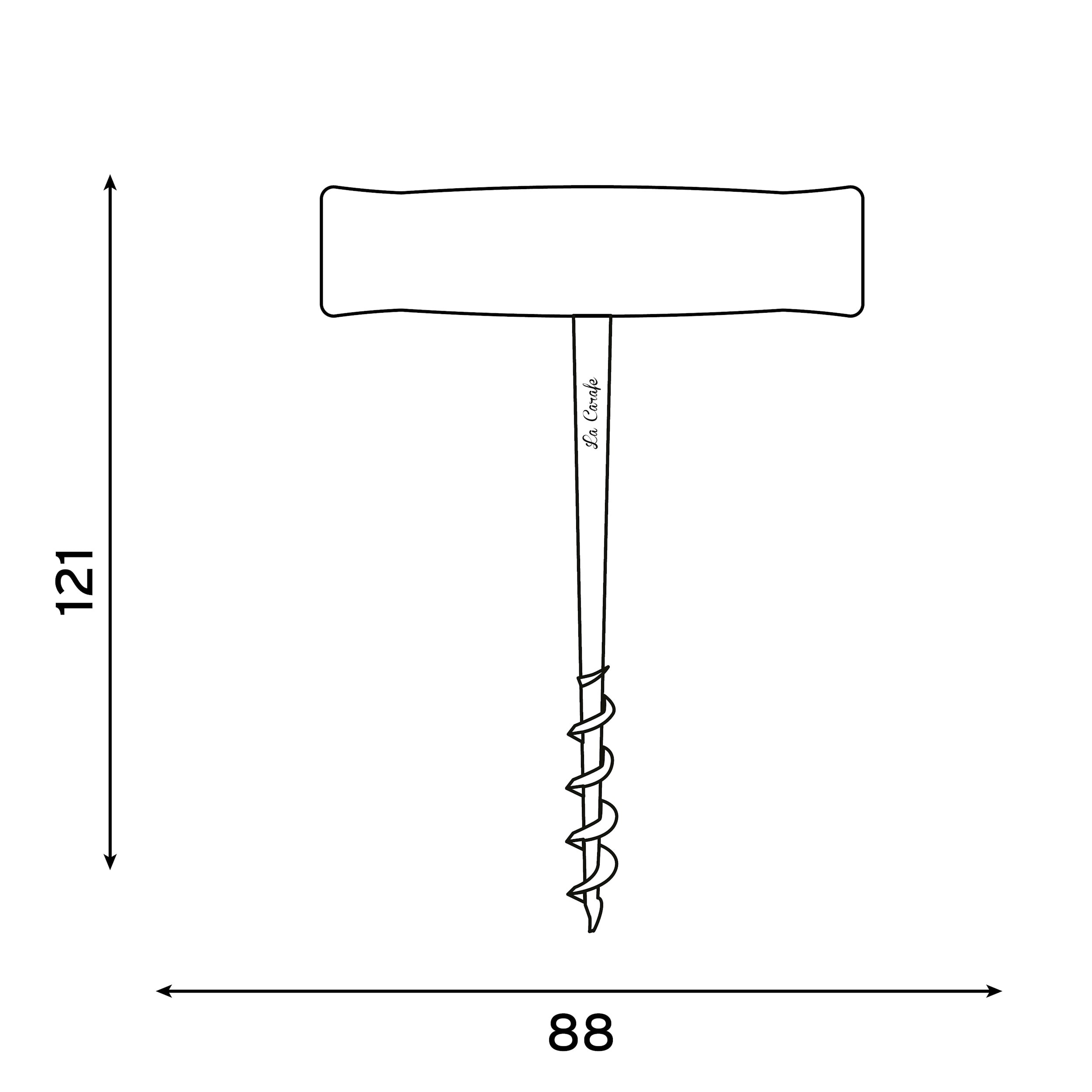 Tire-bouchon style Ancien Corkscrew en livraison gratuite | Économisez