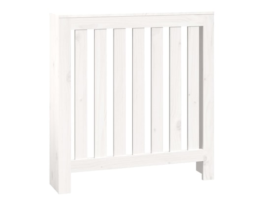 vidaXL Cache-radiateur 79,5x19x84 cm Bois massif de pin