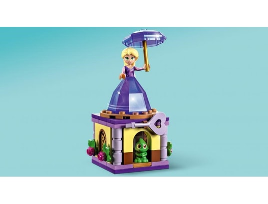 LEGO 43214 Disney Princesse Raiponce Tourbillonnante, Jouet de Construction  avec Mini-Poupée Robe Diamant et Figurine Pascal Le Caméléon, Enfants 5 Ans  : : Jeux et Jouets