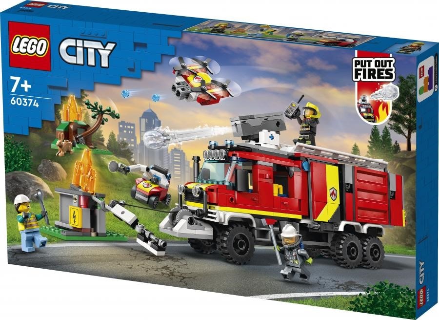 LEGO® City L'intervention des pompiers au restaurant d…