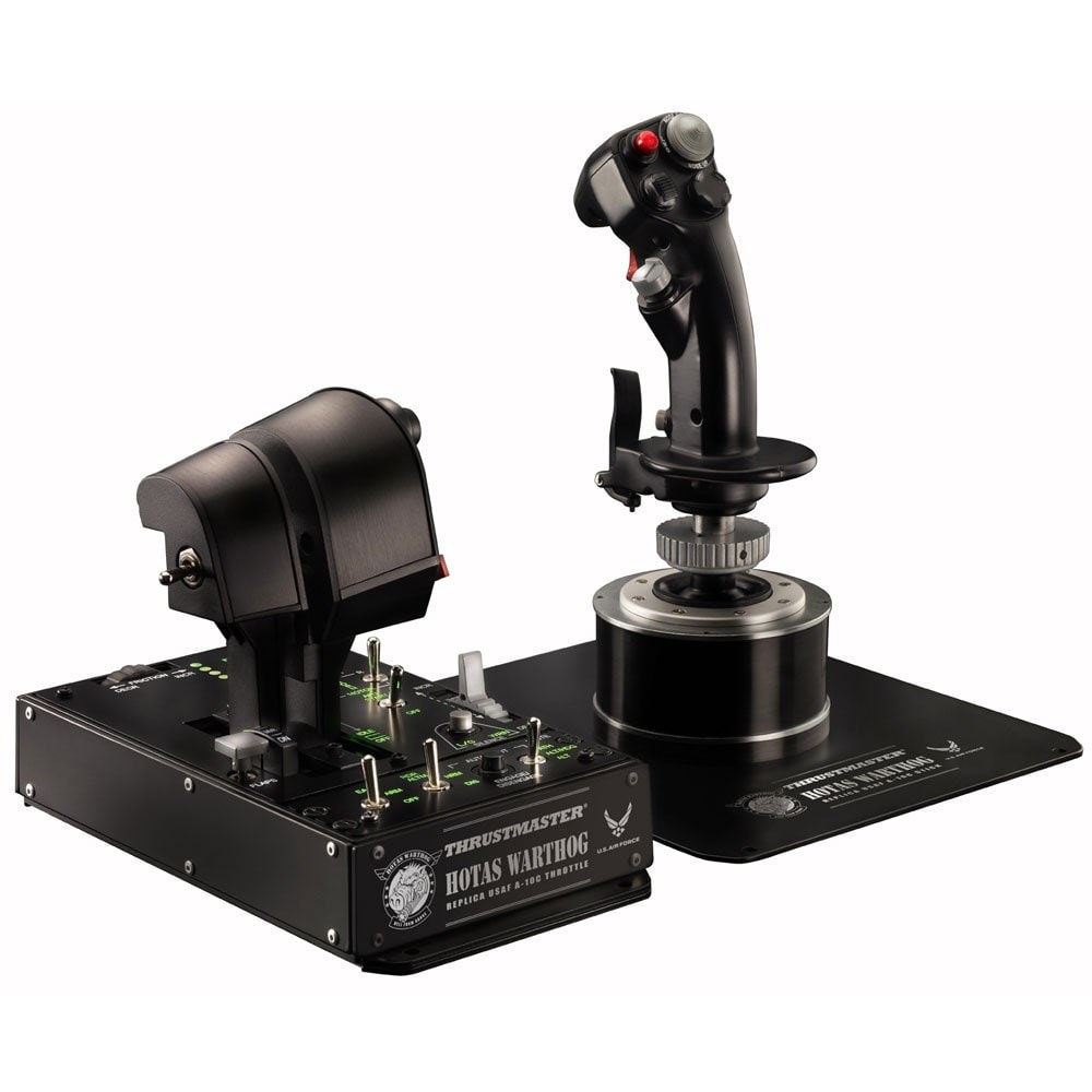 Ensemble Joystick Double Manette Des Gaz Panneau De Contr Le Pour Simulateur De Vol