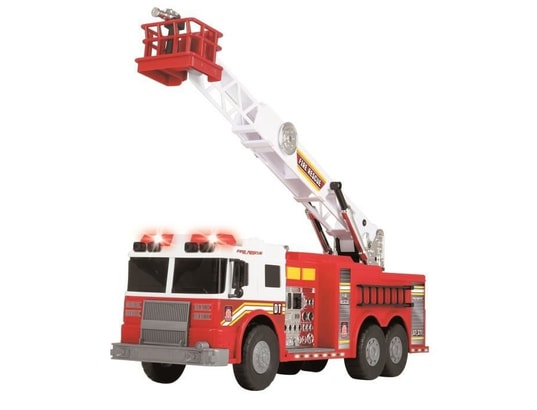 Camion de pompiers 57cm à roues libres, avec son, lumières et
