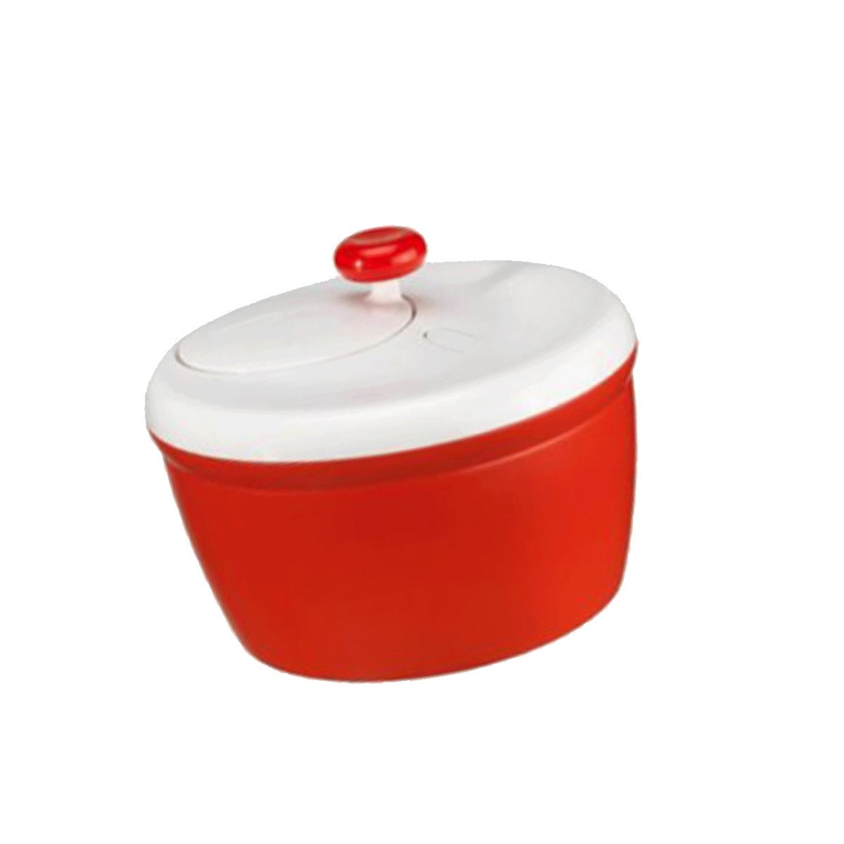 Essoreuse à Salade Moulinex Vintage – Couleur Orange (Plastique, Années 70)