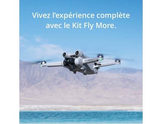 Kit Dji Mini 3 Pro Fly More, Inclut Deux Batteries de Vol Intelligentes,  une Station de Recharge Bidirectionnelle, un Câble de Données, un Sac à  Bandoulière, des Hélices de Rechange et des