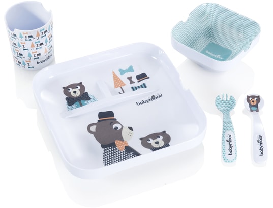 Coffret Repas Bebe Babymoov Lunch Set Lovely Bear A Pas Cher Ubaldi Com