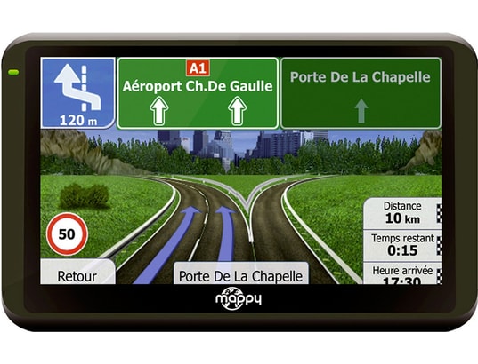 GPS Camion MAPPY Ulti X555 Truck Europe 43 pays Pas Cher