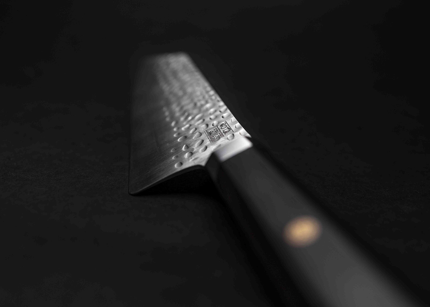 Couteau Santoku Bunka KOTAI - Type couteau de Chef japonais - Lame 17 cm