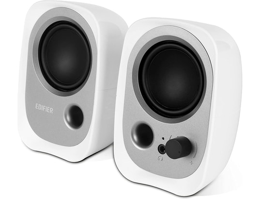 Enceinte R12U Blanc - Ensemble 2.0 USB avec prise Jack 3.5 mm EDIFIER R12U  WHITE Pas Cher 