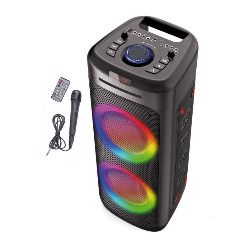 Lecteur vidéo portable pour voiture Bluetooth Lecteur de CD Lecteur de  musique Fonction de mémoire Audio Haut-parleur Suppor