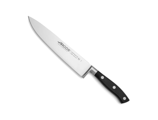 Couteau chef riviera noir 20cm ARCOS 10202555 Pas Cher 