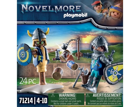 PLAYMOBIL® Figurine chevalier Novelmore mannequin d'entraînement