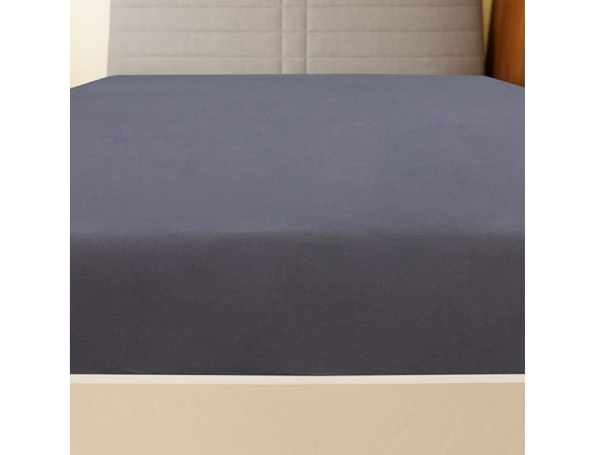 Vidaxl draps-housses jersey 2 pcs anthracite 160x200 cm coton VIDAXL Pas  Cher 