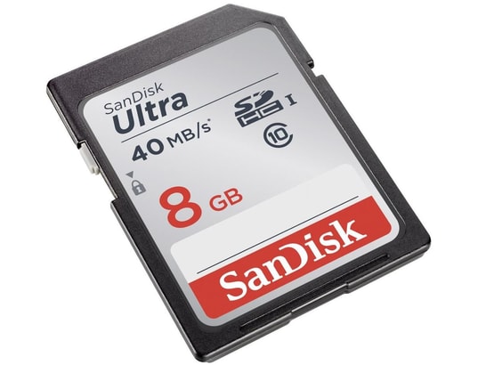 SANDISK - Carte mémoire 8 Go SDHC 8Go Ultra