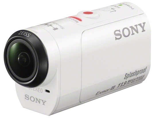 SONY - Caméra sport HDR-AZ1VW blanc kit aventure
