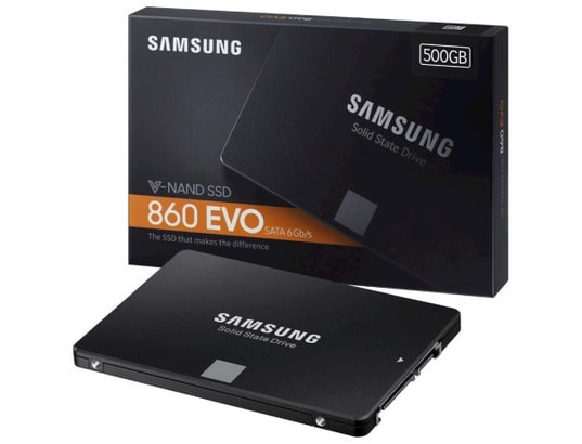 SAMSUNG SSD 860 EVO 500 Go SAMSUNG MZ-76E500B/EU Pas Cher 