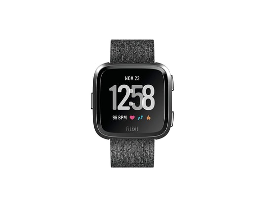 fitbit versa graphite