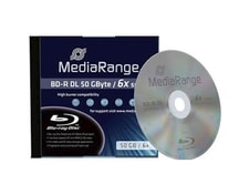 VERBATIM Blu-ray Disc Mediarange BD-R DL 50 Go 6x speed in case VERBATIM MR506 VERBATIM Blu-ray Disc Mediarange BD-R DL 50 Go 6x speed in case VERBATIM MR506