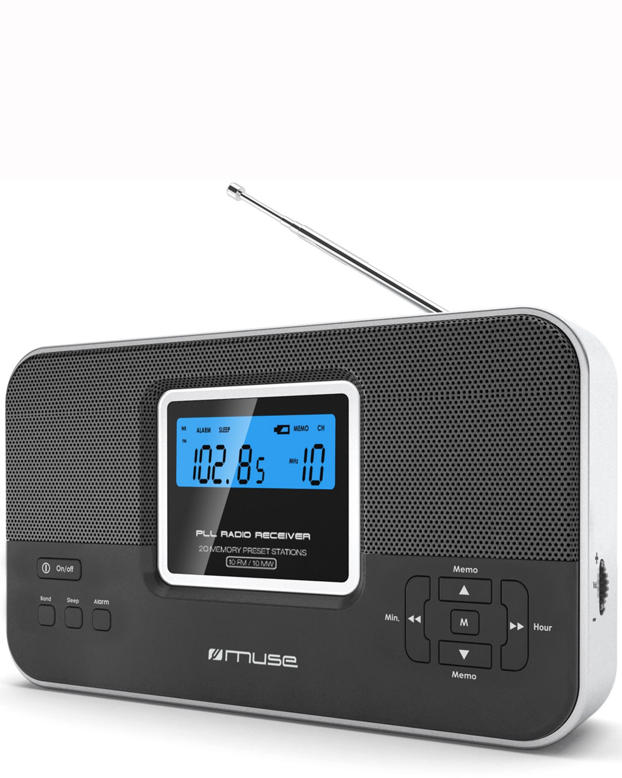 Radio CD Muse M-22 Bluetooth Noir - Radio - Achat & prix