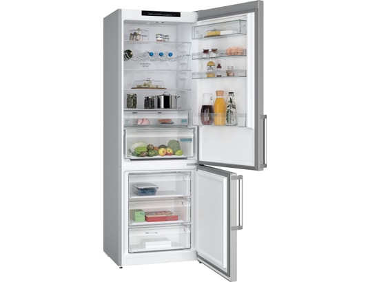 Siemens KG49NXXDF iQ300 XXL réfrigérateur-congélateur - réfrigérateur-congélateur  autonome avec congélateur en bas 203 x 70 cm, réfrigérateur 311 l,  congélateur 129 l, NoFrost, hyperFresh, : : Gros électroménager