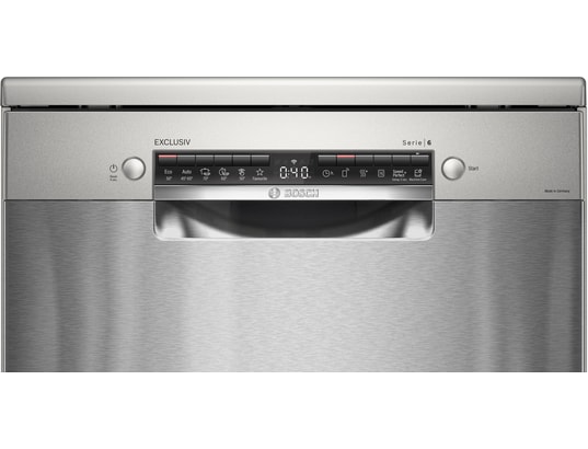 Lave vaisselle 60 cm BOSCH SMS6ECI93E Inox - 13 couverts - Classe D -  Silence 40 dB - Home Connect - Cdiscount Electroménager