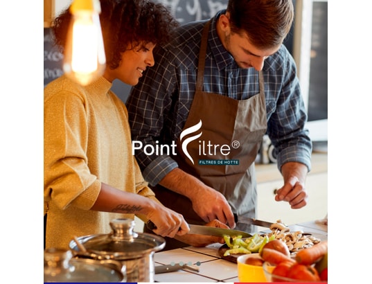 Point Filtre® - Filtre à Charbon Actif pour Hotte de Cuisine  Hotpoint-Ariston HBI 9 F.2 IX