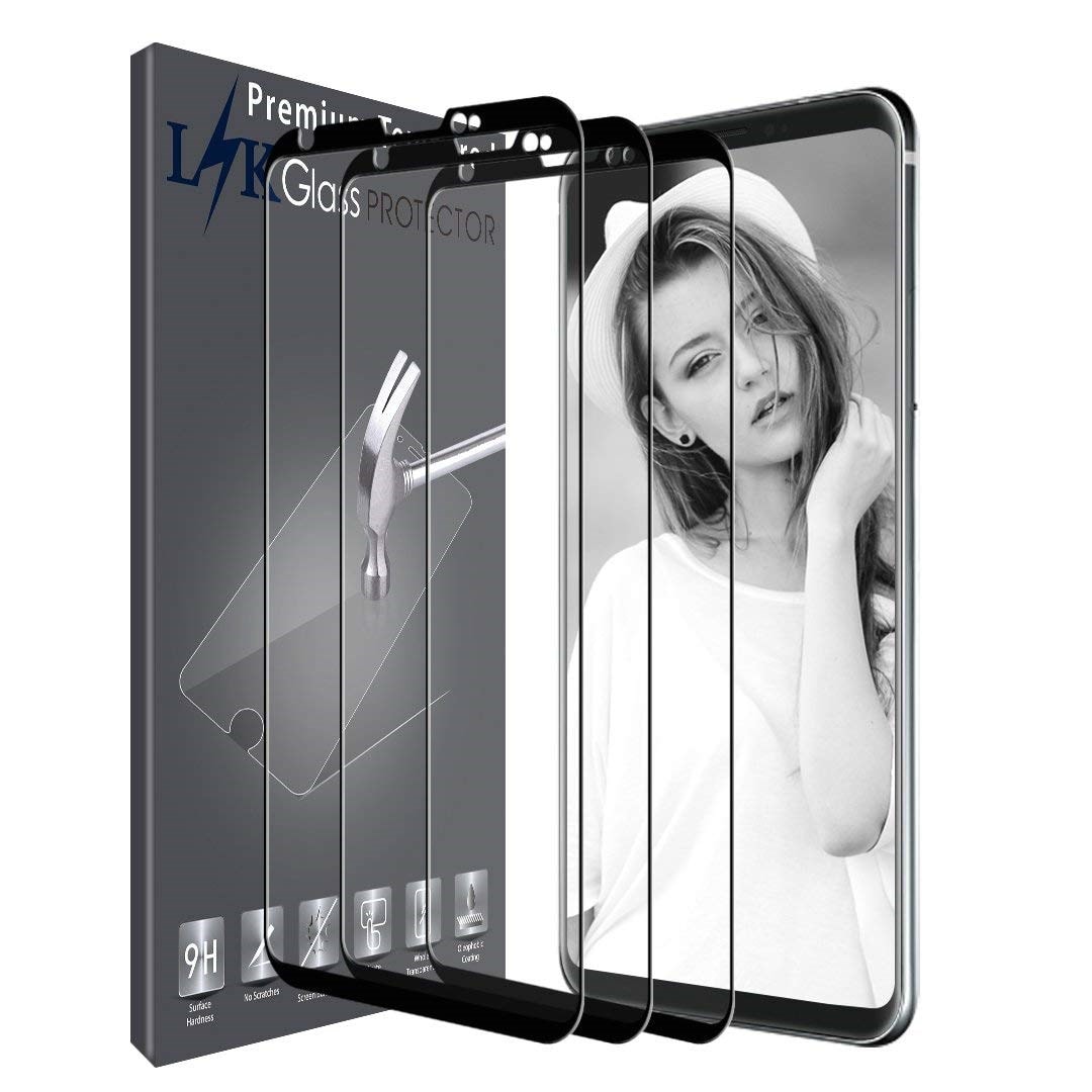 Protection écran Verre Trempé Pour LG V30 - TM Concept, 3 Couches, Anti-choc, Transparent, Neuf Sous Blister