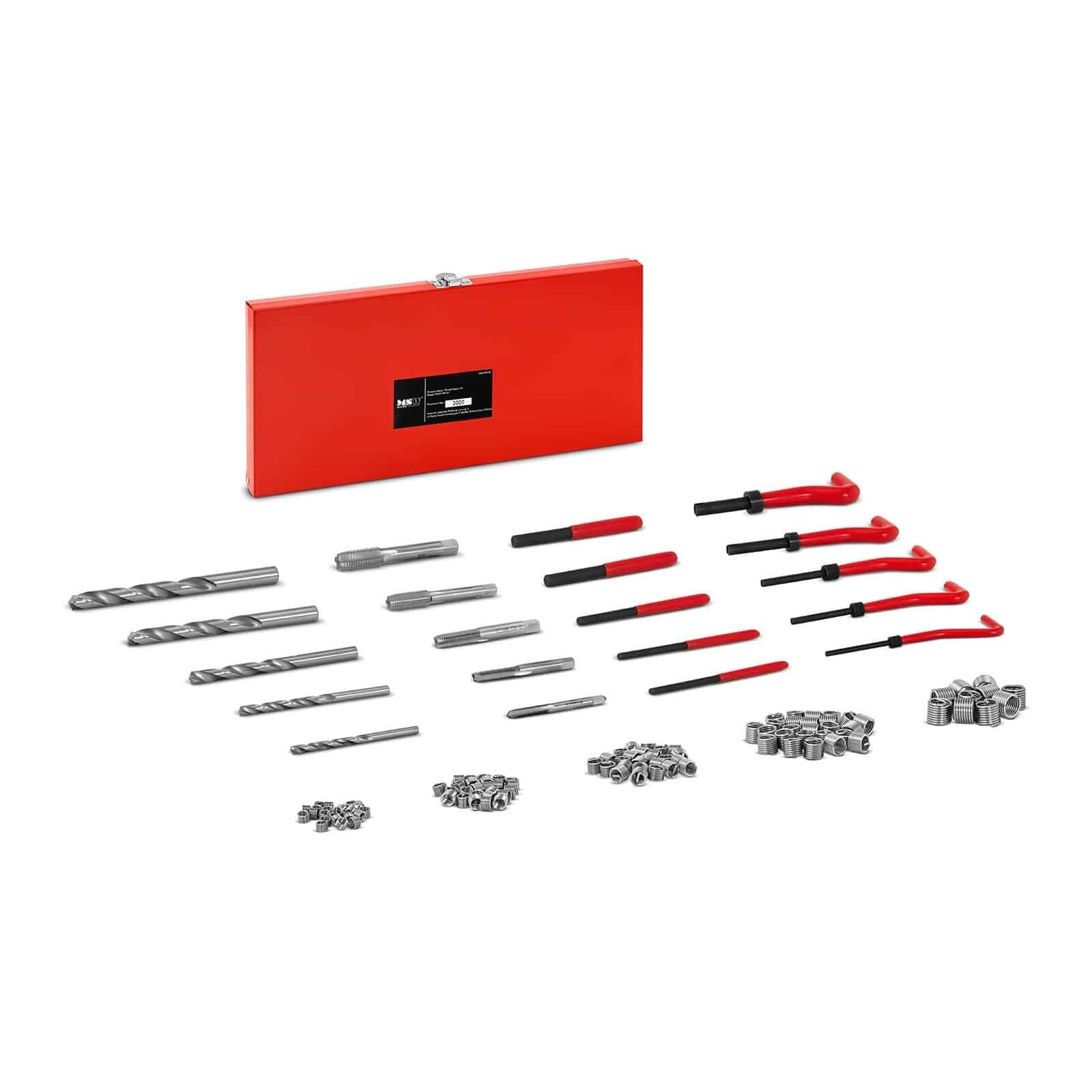 Kit réparation filetage m5, m6, m8, m10, m12 - 131 pièces 14_0006460  HELLOSHOP26 Pas Cher 